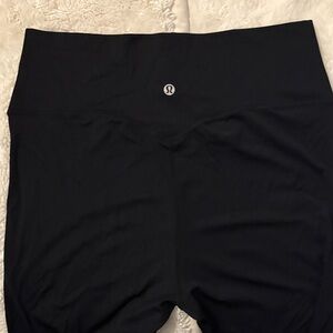 Lululemon Black 28” Wunder Train Leggings